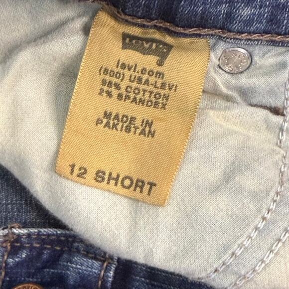 Levi's Women's 512 Bootcut Jeans Size 12 Blue Medium Wash Classic Fit - Picture 3 of 4